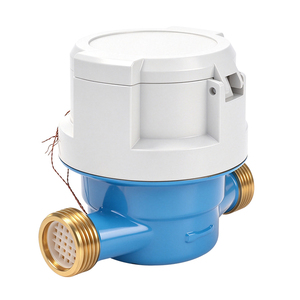 Compteur d'eau à débit unique non magnétique, entièrement en cuivre, cadran clair, clapet anti-retour intégré pour éviter le reflux, ODM/OEM - Product Image 4