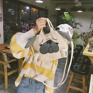 Bolso <span class=keywords><strong>de</strong></span> hombro <span class=keywords><strong>de</strong></span> pana <span class=keywords><strong>Shar</strong></span> <span class=keywords><strong>Pei</strong></span> para mujer, bandolera <span class=keywords><strong>de</strong></span> moda japonesa con Animal divertido, bolso <span class=keywords><strong>de</strong></span> mano con cabestrillo, 2021 - Product Image 6