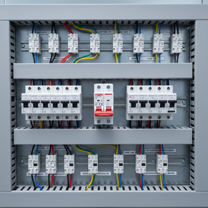 Disjoncteur miniature 1P AC de qualité supérieure, unipolaire, type rail DIN C CB MCB avec courant nominal de 25A - Product Image 4