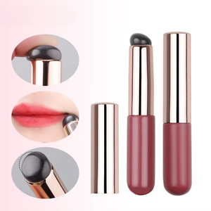 <b>Mini</b> Silicone Lip Brush Applicator Soft Head Travel Makeup Brush Private Label - Product Image 1