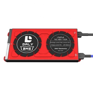 Sistema de Gestión de Baterías LiFePO4 DALY 8S 24V 250A, Puerto Común, Protección Múltiple, Interfaz 485 UART, Ventilador de Refrigeración para Almacenamiento Solar - Product Image 6