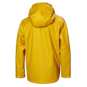 फैशन रेनकोट उच्च गुणवत्ता आकस्मिक रेनकोट पीले पु रेनकोट - Product Image 2