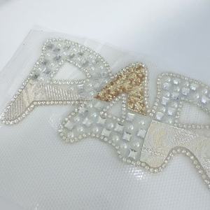 Thiết kế thời trang truyền nhiệt mẫu thiết kế mẫu Rhinestone chuyển hotfix thạch cho hàng may mặc - Product Image 4