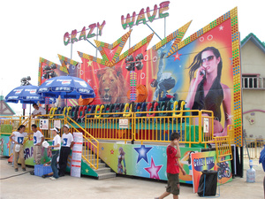 Juego Mecánico de Columpio para Parque de Diversiones, Mini Atracción de Feria, Tipo <span class=keywords><strong>Miami</strong></span> Trip, en Venta - Product Image 1