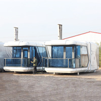 Capsule spatiale de tourisme pour sites touristiques, base de camping pour influenceurs, hébergement de loisirs et de tourisme, avec caractéristiques uniques