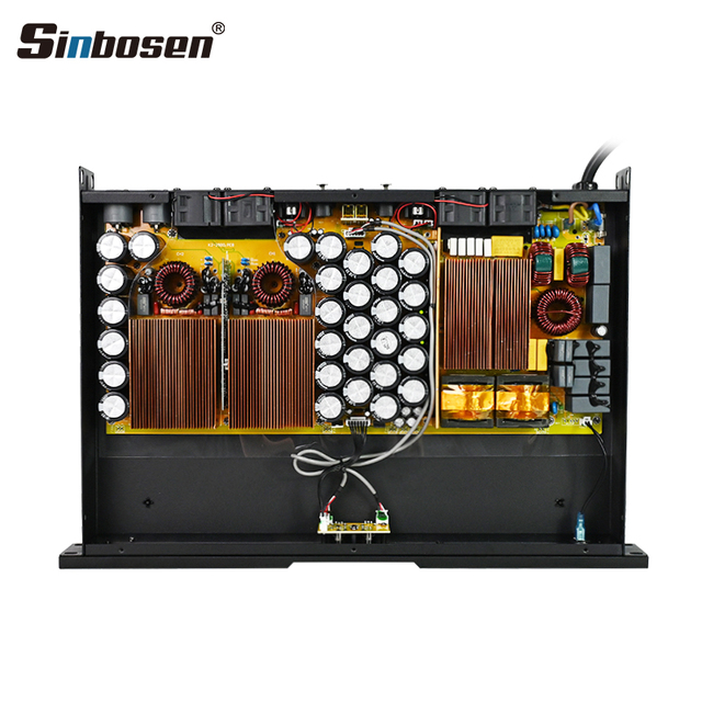 Hot Sale 1U Digital Power Amplifier Class d with 2500W*2 Use for Professional Stage Performance