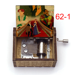 Anime Film Anastasia di <span class=keywords><strong>musica</strong></span> a <span class=keywords><strong>tema</strong></span> once upon a Dicembre custom canzone music box mano manovella di legno del mestiere del regalo - Product Image 2