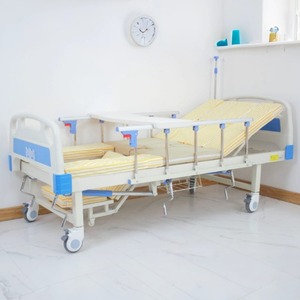 Lit médicalisé manuel Lohas ZF 02P multifonctionnel à zone centrale pivotante pour les soins aux personnes âgées et la réadaptation - Product Image 1