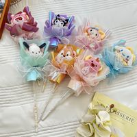 Ciel étoilé Fée Baguette Magique Bouquet De Graduation Poupée En Peluche Chinoise Cadeau pour Noël Pâques Nouveau Festival Qixi Décrochage sincère