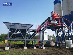 Beton maschinen Mobile Beton mischa nlage Nigeria Ready Mixer Bewegliche und tragbare Betonmischer anlage zum Verkauf - Product Image 5