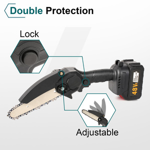 Tự Làm Lớp Mini Pin Chuỗi Cưa Điện Máy Cắt Thép Kính Thiên Văn Linh Hoạt Gấp Xử Lý 2 Đột Quỵ 4-Đột Quỵ Chuỗi Saw Cho Gỗ - Product Image 5