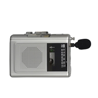 Radio cassette portable rétro AM FM, enregistreur de cassette, lecteur audio