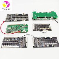 Personnalisé 6S à 24S Li-ion 60v Chauffage Intelligent Bms Bt/UART/RS485/CAN 3 Capteur de Température Lipo PCBA Seconde Protection