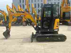 Mini-excavatrice sur chenilles SY26U de 2,68 tonnes à rotation zéro - Product Image 2