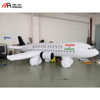 Avion gonflable personnalisé, modèle d'avion publicitaire, hélicoptère