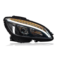 Accessoires automobiles SJC, ensemble de phares avant améliorés à LED pour Mercedes Benz Classe C W204, clignotants automobiles, 2007-2011