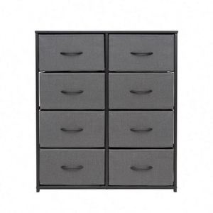 Modern Living Room Fabric <b>Cabinets</b> With Freestanding Durable Stainless Steel MDF Panel Pine and Various Colors - Product Image 6
