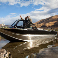 Meilleure vente en Chine Kinocean Aluminium Pêche Cabine Bateau Jet Ski Bateaux avec moteur à vendre