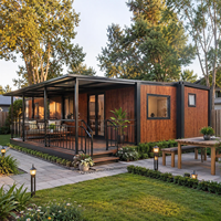 Maisons préfabriquées 3 chambres, maison modulaire 40 pieds pour résidence familiale, vie en tiny house, architecture modulaire moderne