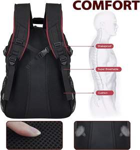 Grand sac à dos de football pour jeunes sacs de sport pour le basket-<span class=keywords><strong>ball</strong></span>, le <span class=keywords><strong>volley</strong></span>-<span class=keywords><strong>ball</strong></span> et le football compartiment séparé pour chaussures et balles - Product Image 6