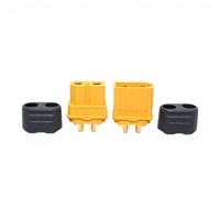 XT60H 2P Nylon Waterproof Power Bullet Connector Sheath Housing Male/Female RC PCB