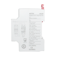 AOTAI VAG-63 40 Pelindung Tegangan dan Arus yang Dapat Diatur dengan Reset Otomatis 80V-300V AC 220V Daya Tinggi 5A Relay Penunda Waktu Tembaga