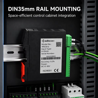 Konverter Sinyal Rel DIN MSC810 Modul Input Thermocouple/RTD/mV/Analog Akurasi Tinggi 0.2% 4-20mA Antarmuka PLC HMI RS485