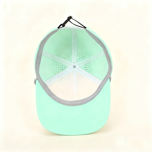 Phong cách mới tùy chỉnh-thực hiện polyvinyl clorua vá Logo 5-bảng điều chỉnh <span class=keywords><strong>polyester</strong></span> không thấm nước thể thao Golf Cap - Product Image 6