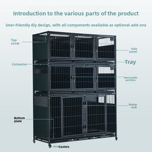 Metal Pet <strong>Cage</strong> Inpatient <strong>Cage</strong> Breeding <strong>Cage</strong> Display Isolation <strong>Cage</strong> Multi-layer <strong>cat</strong> <strong>Cage</strong> Dog <strong>Cage</strong> - Product Image 4