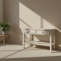 Ensembles de meubles de salon anciens, table rustique, table d'appoint vintage