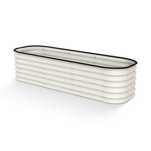 Lit de jardin <span class=keywords><strong>en</strong></span> métal Boîte de jardinière surélevée résistante à la corrosion pour légumes, fleurs, jardin et patio. - Product Image 1