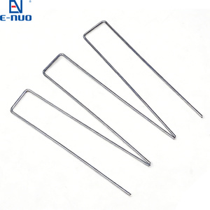 Piquets de <span class=keywords><strong>sol</strong></span> en U galvanisés haute résistance pour filets de gazon et clôtures de jardin pour le Japon - Product Image 3