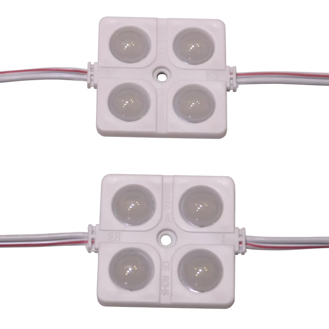 Factory Direct 12V SMD 5050 IP66 Waterproof Injection 4LED Modules for Advertising Signage Lighting Good Price