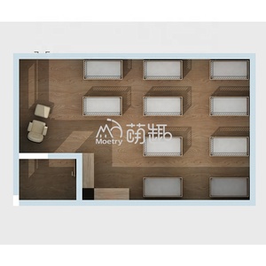 Lit bébé <span class=keywords><strong>en</strong></span> bois massif Moetry 35 m² pour chambre de bébé, garderie, école maternelle, lit de sommeil pour enfants - Product Image 2