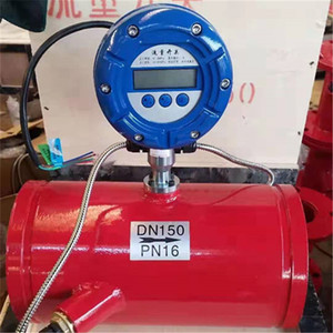 สวิตช์แม่เหล็กแบบหน้าแปลน PN16 DN100เซ็นเซอร์อัลตราโซนิกใช้ในอุตสาหกรรม - Product Image 3