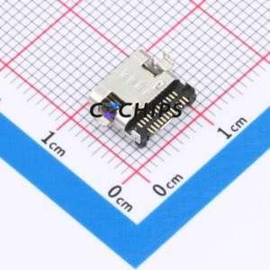 HX-TYPE-C 24P-1.0 TYP C 24P SMD RA USB Connector SMD Connector Type-C Female Sink Board 24P - Product Image 2