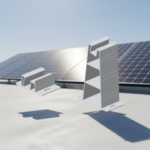 Support de montage solaire en aluminium anodisé de haute qualité pour toit plat, système de fixation photovoltaïque facile à installer |   Art Sign - Product Image 1