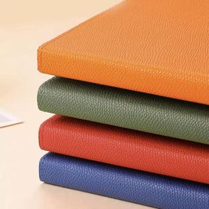 Personalized Logo Leather Journal Office <b>Notebook</b> <b>Pen</b> Refill Souvenir <b>Notebook</b> Promotional Business Corporate Gift <b>Set</b> - Product Image 3
