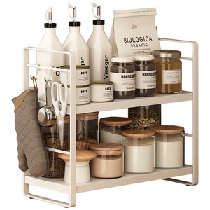 Moderno Toallero de Cocina de Pie de Acero Inoxidable de Doble Capa para Encimera, Esquinero, Estrecho y Pequeño - Product Image 4