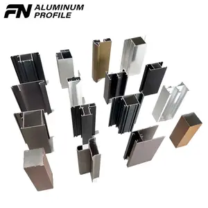 Custom All Kind Of Perfiles De Aluminio Aluminum Window Profiles Extrusion Profile Aluminum Profile For Window