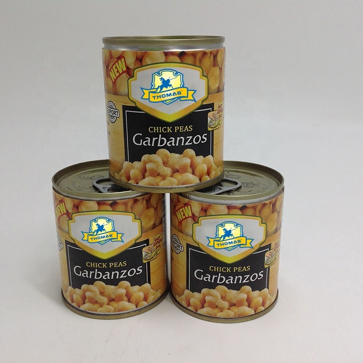 Organique Aliments Secs En Conserve légumes en conserve haricots garbanzo