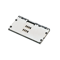 Nuevo Conector de Tarjeta Inteligente/IC MUP de 8/6 Pines, Tamaño Pequeño, Repuesto ICA-697, Sellado, SMT, Lector de Tarjetas para Terminales POS Bancarios