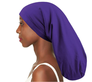 Gorro de Dormir Extra Largo con Forro de Satén, Gorro Tipo Beanie para Cabello Rizado, Regalos para Mujeres con Cabello Crespo - Product Image 2