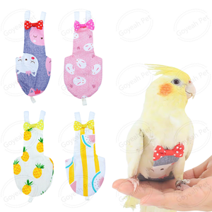 Adjustable Bird Diaper Harness Cute Bird Flight Suit Pet <strong>Parrot</strong> Flying <strong>Clothes</strong> - Product Image 1