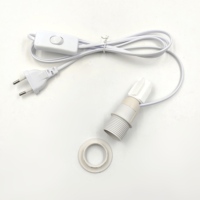Douilles de lampe E27, E12, E14, Prise EU, Prise US, Prise UK, Prise australienne, Interrupteur 303, Câblage, Accessoires d'éclairage LED