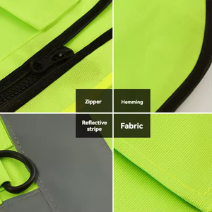 OEM/ODM ANSI Classe 2 Imperméable Réfléchissant Haute Visibilité 120g/M2 Gilet <span class=keywords><strong>de</strong></span> Sécurité Logo Personnalisé pour Construction Route <span class=keywords><strong>Travail</strong></span> <span class=keywords><strong>Vêtements</strong></span> <span class=keywords><strong>de</strong></span> <span class=keywords><strong>Travail</strong></span> - Product Image 6