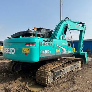 Excavadora Hidráulica de Orugas KOBELCO SK260 de Segunda Mano, Original, con Pocas Horas de Uso, 26 Toneladas, Kobelco SK200 260 Usada en Japón para Trabajo Pesado - Product Image 5