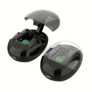หูฟังไร้สาย Hifi TWS Mini In-Ear กันน้ำ เสียงสเตอริโอ พร้อมจอ LED หูฟังไร้สายแบบ True Wireless รุ่น Pro One - Product Image 2