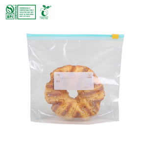 Bolsas biodegradables con cierre hermético para envasado de alimentos, empaques ecológicos para alimentos, bolsas de plástico transparentes con cierre hermético personalizadas. - Product Image 5