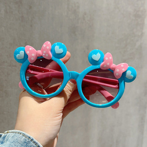 DLGLASSESかわいい漫画のマウスの形キッズサングラスガールズボーイベイビーミッキーミニー子供用サングラス2024 gafas de sol - Product Image 3